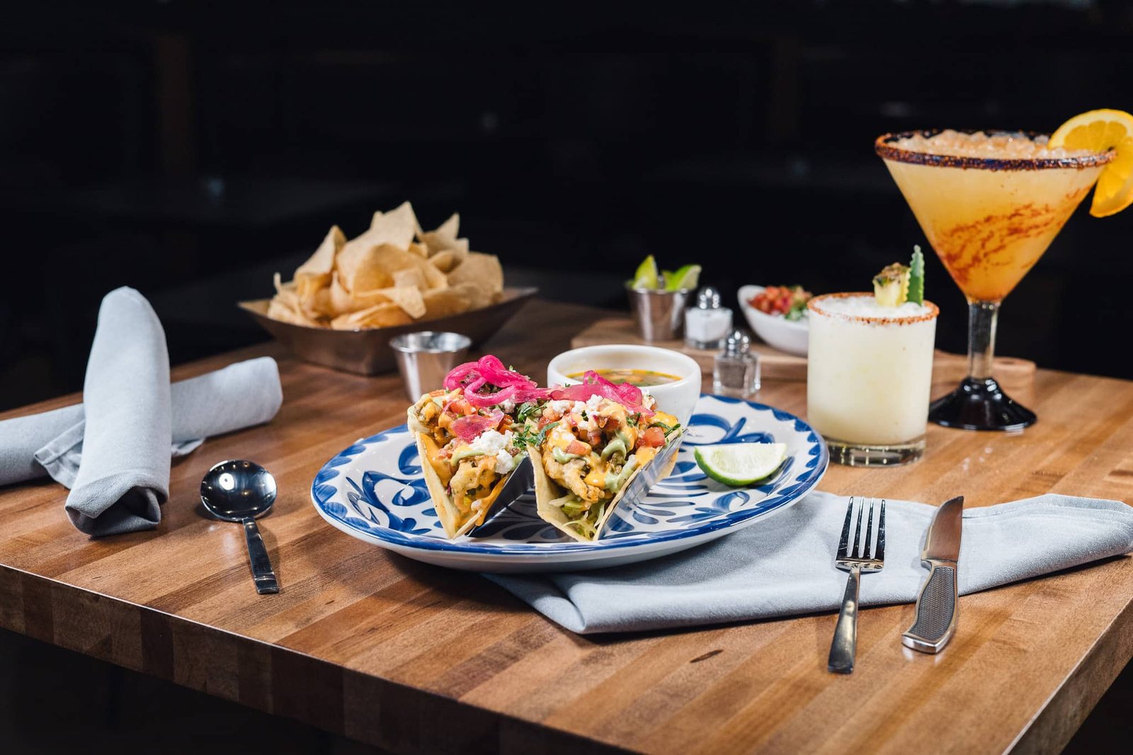 Fried Cactus Tacos