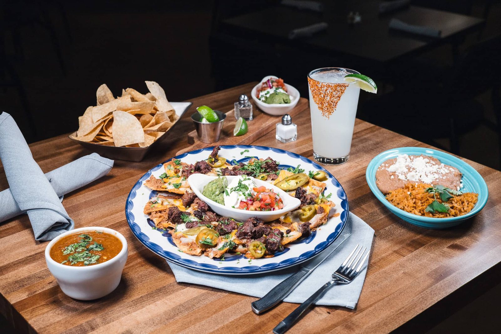 Padres Fajita Nachos
