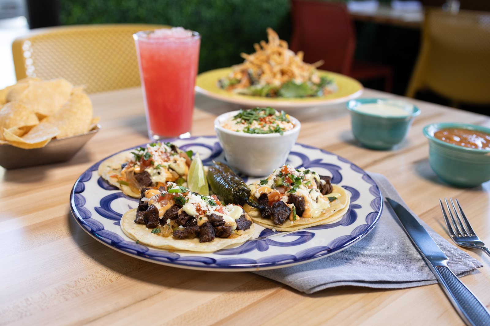 Outside Skirt Beef Fajita Tacos